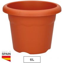 Plastiken - Maceta de inyección color terracota ø30x23cm