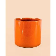 Maceta Naranja L Terracota Esmaltada Pur Plant