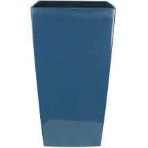 Maceta Riviera azul 38 x 38 x 69 cm