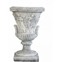 Macetero clásica de hormigón Copa Burgos 57x86cm.