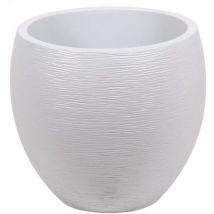EDA - Pot Egg blanco pm – diámetro 50 x 45 cm 46L – plástico