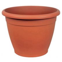 Runder Gardenientopf aus Kunststoff 22x19cm 509 083