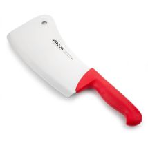Arcos - Macheta Farbe - Prof 297222 Edelstahl Nitrum und mango ergonomische rote Polypropylenplatte und 20 cm Klinge, und 4 mm dick im Gehäuse