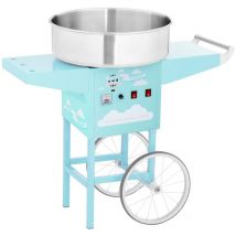 Royal Catering - Machine à Barbe à Papa (1200 w Cuve 52 Cm Chariot 30-60 S/Portion Turquoise