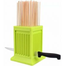 Jalleria - bbq Viande Brochette Machine 49 Trous Portable Ligne De Rôtissage Dispositif Réutilisable Kebab Maker Cuisine Accessoires Camping Outils