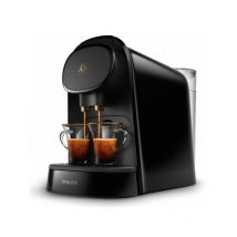 Machine a Cafe Cafetiere a dosette ou capsule Philips l'or barista original LM8012/60 piano noir