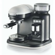 Ariete - Machine à café 1318 avec moulin à café intégré, 1080 w, 800 centimètres cubes, Blanc (1318/01)