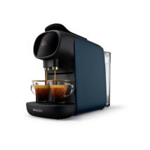 Philips - Machine a Cafe - Cafetiere Electrique a café double expresso L'Or Barista LM9012/40 - Bleu nuit