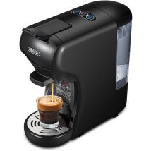 Machine à café électrique 4 en 1 Extraction à température constante 92 °C Mini cafetière à infusion froide et chauffante 19 bars
