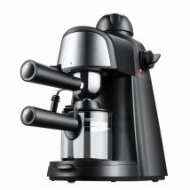 Machine à café italienne domestique, petite machine à café semi-automatique à vapeur, mousse de lait, cafetière électrique tout-en-un, machine à café