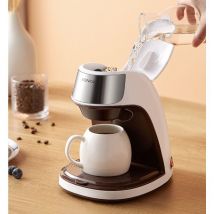 Machine à café maison petite machine à café américaine portable bureau brassage fleur machine à thé filtre goutte à goutte machine à café