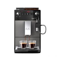 Machine a café Melitta Avanza F270-100 - Réservoir d'eau 1,5 l - Réservoir a grains 250 g - 1450 w - Gris titanium