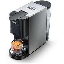Sjlerst - Machine à café multifonctionnelle 5-en-1 pour NES/pour DG/Café en poudre/ESE Pads (44 mm)/pour a modo mio,19Bar, 0.8L réservoir de stockage