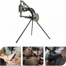 Senderpick - Machine à coudre manuelle 3 x longues tiges 360° - Machine à coudre manuelle pour cordonniers - Machine à coudre en métal - Machine à