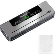 Machine À Emballer Sous Vide Compacte Et Rapide Pour La Conservation Des Aliments. Modes De Scellage Sec Et Humide. Coupeur Intégré. Nettoyage Et 