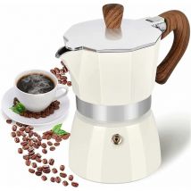 Machine à expresso 3 tasses à expresso Moka,Machine à café cubaine manuelle en aluminium de qualité supérieure Moka