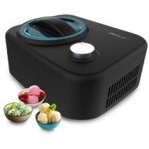 Cecotec - Frigo avec Compresseur 0,8 l Gelacy 800. 100 w, Machine à glace, Commande manuelle, Bol amovible en aluminium, Crème glacée en 60 minutes,