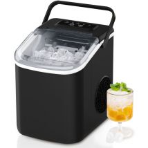 Machine à Glaçons de 1.1L MAGICFOX - 12kg en 24h - avec Poignée Portable, Pelle à Glaçons - Fonction d'Auto-nettoyage pour Maison/Camping