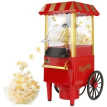 Machine à Pop Corn Retro Popcorn Maker Air Chaud Sans Gras Huile