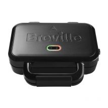 Breville - unknown Appareil à croque-monsieur Ultimate Deep Fill Appareil à croque-monsieur 2 tranches Plaques anti-adhésives amovibles Acier