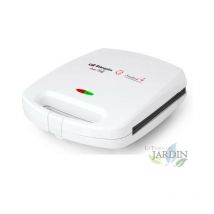 Suinga - Rock'n Toast Sandwich Squared Orbegozo, Grill avec revêtement anti-adhérent, Capacité pour 4 sandwichs, Surface Grill 1500W