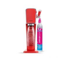 Sodastream - Machine a Soda Machine a eau pétillante art Mandarine - Avec 1 bouteille 1L, compatible lave-vaisselle + 1 recharge de gaz 60L