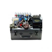 Senderpick - Machine de Tatouage Tattoo Tatouage Kit Complet Tatouage Pistolet Alimentation Avec Bote