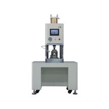 Machine électropneumatique pour le sertissage hexagonal de cosses nues 16 - 150 mm² avec banc d'appui