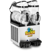 Helloshop26 - Machine à granita 2 x 10 litres led moteur de 600 watts