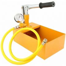 Lifcausal - Machine hydraulique manuelle de pompe d'essai de testeur de pression d'eau de l'aluminium 2.5MPa 25KG avec G1/2