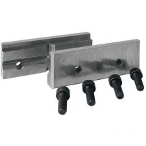 Promat - Mâchoire pour étau largeur de mors 125 mm avec prisme