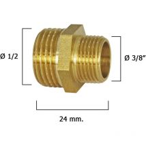 CIS - Maschi riduttori lucidi da 3/8 a 1/2
