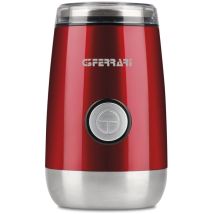 G3 Ferrari G20076 Cafexpress Macinacaffè,150 W, Sistema Di Blocco, Macina Spezie E Caffè, 50 Gr, Funzionamento Pulse, Lame Inox, Rosso