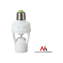 Maclean Energy Mce24 Support De L'Ampoule Avec Détecteur De Mouvement Détection De Sécurité E27 60w Capteur De Mouvements