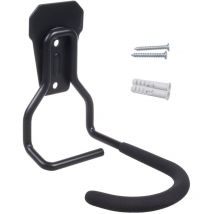 Maclean - Fahrradständer, Wandhalterung, vertikaler Aufbewahrungshaken aus Stahl, 20 kg, für die Garage