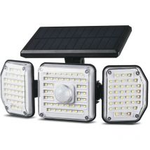 Maclean IP65 Solar-LED-Lampe mit Bewegungs- und Dämmerungssensor IP65 4W 320lm 4000K Li-Ionen 1200 mAh