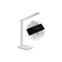 Maclean lampe de bureau led à intensité variable lampe de bureau 9W avec chargeur qi à induction MCE616 w