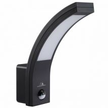 Mac Lean - maclean MCE244 b lampe led avec détecteur de mouvement pir noir 10W IP54 750LM blanc (4000K)