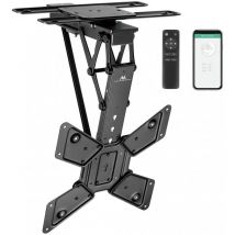 Maclean - Support électrique pour tv, Support tuya, Max vesa 600x400, 90st Swivel, 23'-65', 30kg, MC-491