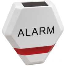 Dummy Fittizia Sirena Esterna Allarme Solare con led Lampeggiante Garage