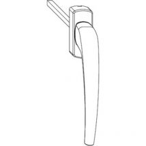 Skb-z Griff Garnitur Innen Nocken 12 Stift 45 Silber - Maco