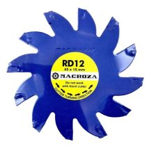 Fresa rozadora 4515 RD12 – Carburo de tungsteno – 8 tipos diferentes – Ideal para ladrillos y bloques de cemento