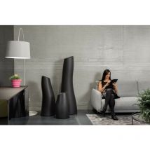 Zstyle - Madame Nero perla - Ø35 x H60 cm lampada da terra di design originale Plust in polietilene colorata elegante moderna per interno esterno