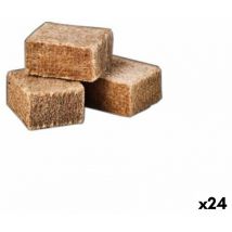 Algon - Madera con cera para barbacoa madera (24 unidades)
