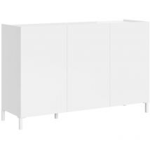 Buffet 3 portes Solaria cachemire 130x40x84 cm