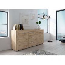 Madia Manuel Sherwood Mobile in legno rovere 167 x 41 x 77 h cm