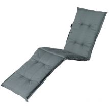Cuscino per Lettino Prendisole Basic 200x60 cm Grigio Madison Grigio