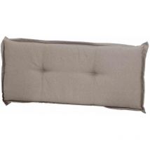 Panama taupe, Auflage zu Bank 110 cm 50% Baumwolle / 45% Polyester