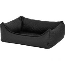 Cama para perros Skai Check gris 80x67x22 cm Madison