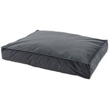 Cuscino per Cani Velvet 120x90x15 cm Grigio - Madison